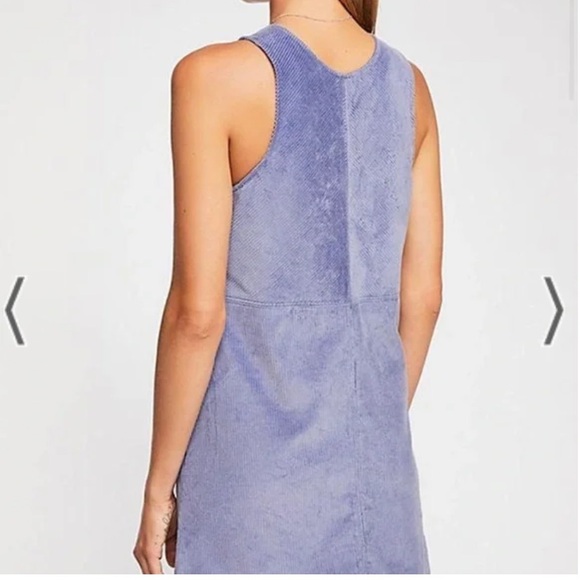 Free People Purple Corduroy Dress - Picture 3 of 9